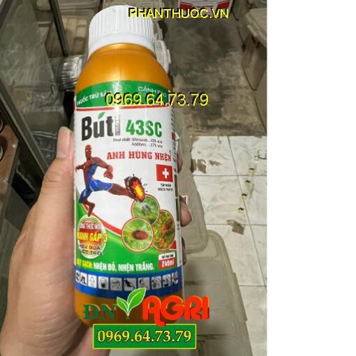 BUTI 43SC- Đặc Trị Nhện Đỏ- Nhện Trắng- Nhện Vàng- Ung Trứng Nhện