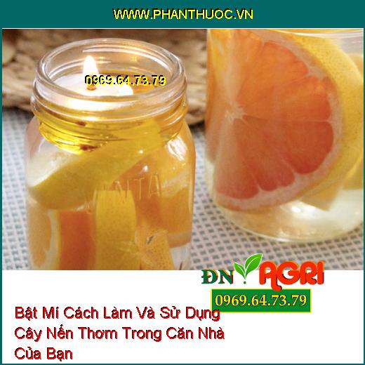 Bật Mí Cách Làm Và Sử Dụng Cây Nến Thơm Trong Căn Nhà Của Bạn