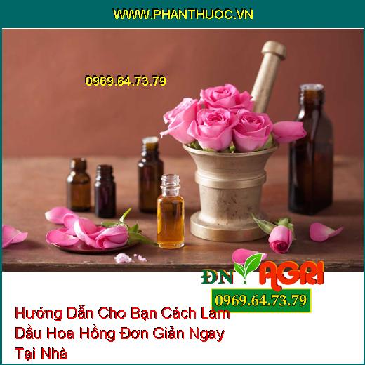 Hướng Dẫn Cho Bạn Cách Làm Dầu Hoa Hồng Đơn Giản Ngay Tại Nhà