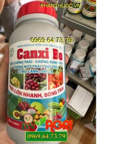 CANXI BO- Dẻo Cuống Trái- Chống Rụng Trái- Nứt Trái- Thối Trái- Cứng Cành- Dày Lá