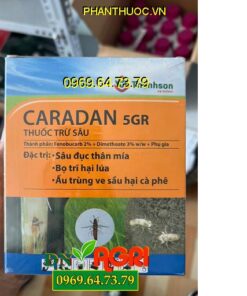 CARADAN 5GR- Đặc Trị Sâu Đục Thân- Bọ Trĩ Hại Lúa- Ấu Trùng Ve Sầu