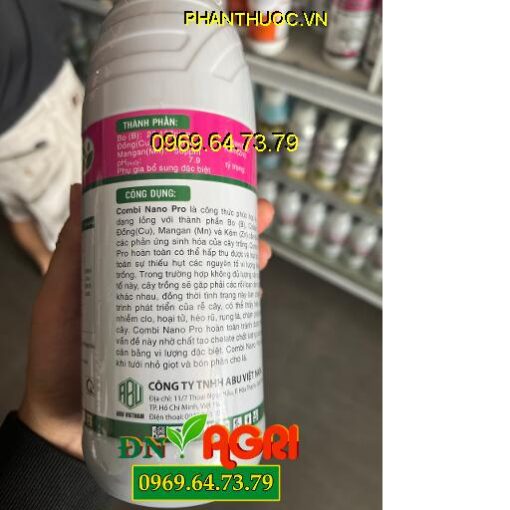 COMBI NANO PRO PESTICIDE NB EXTRA- Rễ Phát Triển Mạnh- Xanh Lá