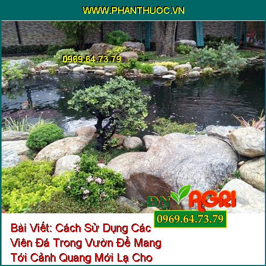 Cách Sử Dụng Các Viên Đá Trong Vườn Để Mang Tới Cảnh Quang Mới Lạ Cho Vườn Nhà