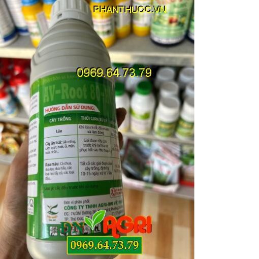 Đạm Cá Hồi Rong Biển AV Root 80 Humic- Bung Rễ Cực Mạnh- Mát Cây- Xanh Lá