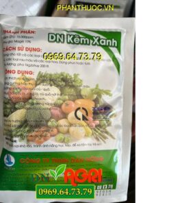 DN Kẽm Xanh- Bật Chồi Mạnh- Xanh Lá- Phát Hoa Nhiều- Đậu Trái- Ngừa Sương Mai