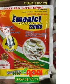 EMAAICI 120WG- Đặc Trị Sâu Tơ- Bọ Trĩ- Nhện Gié- Rầy Xanh- Sâu Cuốn Lá- Rệp Muội