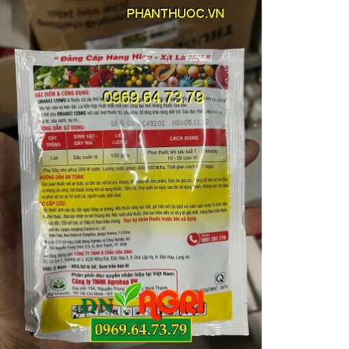 EMAAICI 120WG- Đặc Trị Sâu Tơ- Bọ Trĩ- Nhện Gié- Rầy Xanh- Sâu Cuốn Lá- Rệp Muội