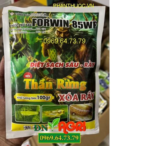 FORWIN 85WP Thần Rừng- Đặc Trị Sâu Đục Thân- Rầy Nâu- Rầy Xanh