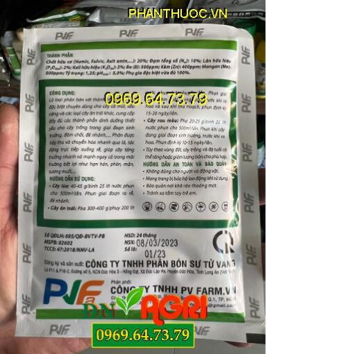 FUMIN 01 GROW- Ra Rễ- Đâm Chồi- Thúc Ra Hoa Sớm- Ra Hoa Đồng Loạt- Tăng Trưởng