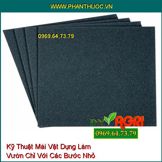 Kỹ Thuật Mài Vật Dụng Làm Vườn Chỉ Với Các Bước Nhỏ