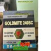 GOLDMITE 240SC- Đặc Trị Nhện Đỏ- Nhện Cam- Sâu Cuốn Lá- Bọ Trĩ