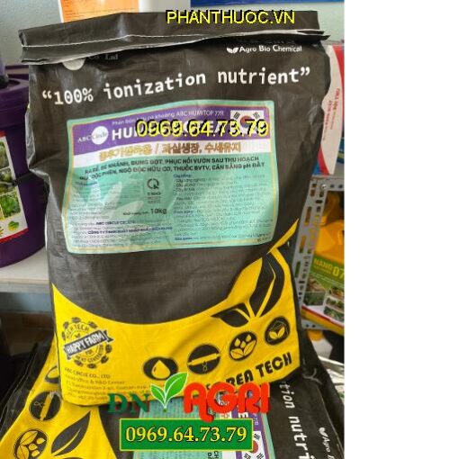 HUMIC KOREA ABC HUMITOP 77R- Ra Rễ- Đẻ Nhánh- Phục Hồi Vườn- Giải Độc Phèn