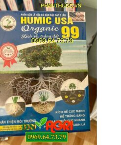 HUMIC USA 99- Kích Rễ Mạnh- Hạ Phèn- Phát Triển Thân, Lá, Cành- Lớn Trái- Nặng Hạt