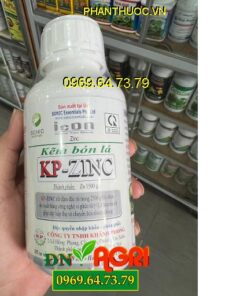 ICON ZINC Kẽm Bón Lá KP-ZINC- Tăng Năng Suất- Tăng Đậu Quả- Chống Xoăn Lá