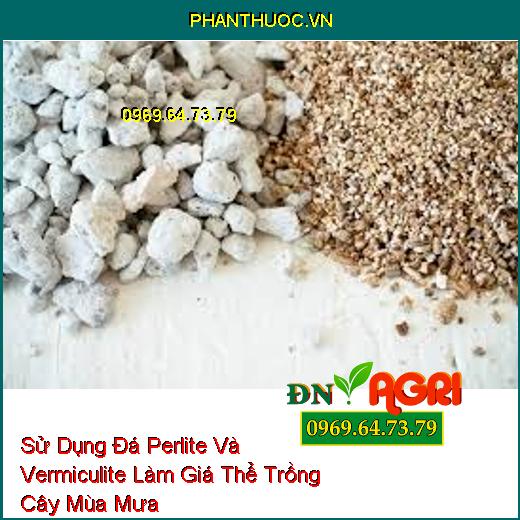 Sử Dụng Đá Perlite Và Vermiculite Làm Giá Thể Trồng Cây Mùa Mưa