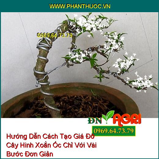 Hướng Dẫn Cách Tạo Giá Đỡ Cây Hình Xoắn Ốc Chỉ Với Vài Bước Đơn Giản