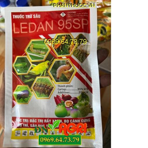 LEDAN 95SP- Đặc Trị Rầy Xanh- Bọ Cánh Cứng- Bọ Trĩ- Sâu Đục Thân Đã Kháng Thuốc