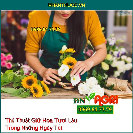 Thủ Thuật Giữ Hoa Tươi Lâu Trong Những Ngày Tết