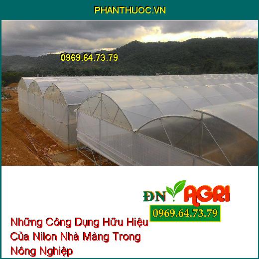 Những Công Dụng Hữu Hiệu Của Nilon Nhà Màng Trong Nông Nghiệp