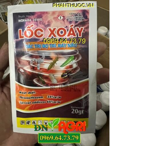 NOFARA 35WG Lốc Xoáy- Đặc Trĩ Bọ Trĩ- Rầy Nâu- Bọ Xít- Rệp Sáp- Rầy Mềm