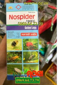 NOSPIDER 190EC – ĐẶC TRỊ NHỆN ĐỎ, NHỆN GIÉ, BỌ TRĨ, RẦY