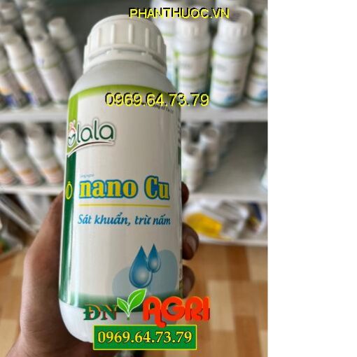 NANO CU- Đặc Trị Nấm Bệnh- Thán Thư- Sương Mai- Nứt Thân, Xì Mủ- Héo Xanh