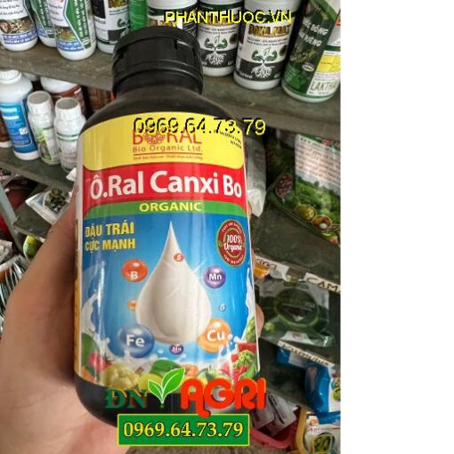 ORAL CANXI BO ORGANIC- Tăng Đậu Trái- Ra Hoa Đồng Loạt- Chống Rụng Hoa, Trái Non