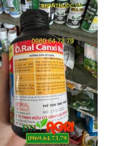 ORAL CANXI BO ORGANIC- Tăng Đậu Trái- Ra Hoa Đồng Loạt- Chống Rụng Hoa, Trái Non