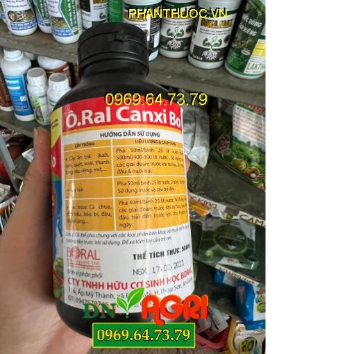 ORAL CANXI BO ORGANIC- Tăng Đậu Trái- Ra Hoa Đồng Loạt- Chống Rụng Hoa, Trái Non