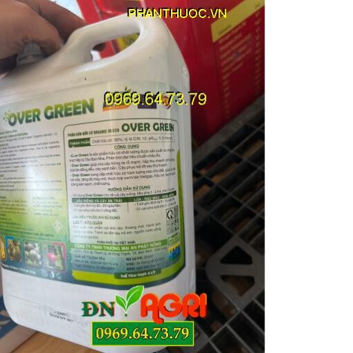 OVER GREEN- Kích Ra Rễ- Trái Lớn Đều- Cây Xanh Bền- Đất Tơi Xốp- Phục Hồi Cây