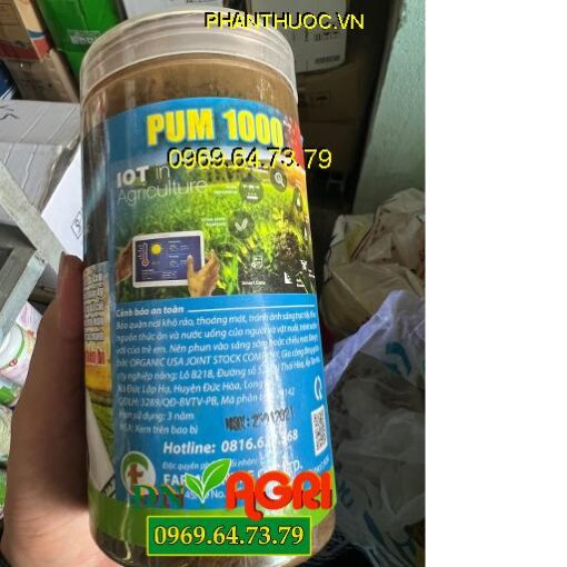 PUM 1000- Trái To- Bóng Da- Tăng Độ Ngọt- Nặng Ký- Phục Hồi Cây Suy- Ra Rễ