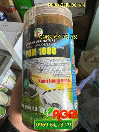 PUM 1000- Trái To- Bóng Da- Tăng Độ Ngọt- Nặng Ký- Phục Hồi Cây Suy- Ra Rễ