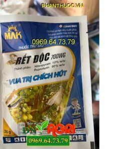 Rết Độc 700WG- Đặc Trị Rầy Nâu- Bọ Trĩ- Bọ Xít Muỗi- Rệp Sáp- Rệp Muội