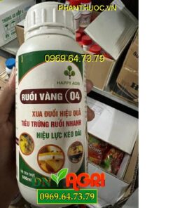 Ruồi Vàng 04- Đặc Trị Ruồi Vàng- Tiêu Trứng Ruồi Nhanh- Giúp Xanh Cây- To Trái