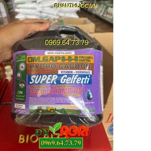 SUPER GELFERTI OM.GAP8-8-8 - Chống Rụng Bông -Phát Nhánh- Bung Đọt- Ra Rễ Mạnh