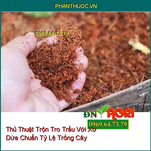 Thủ Thuật Trộn Tro Trấu Với Xơ Dừa Chuẩn Tỷ Lệ Trồng Cây