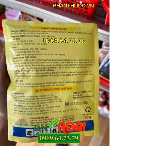 TVPYMEDA 350WP- Đặc Trị Rầy Xanh- Rầy Nâu- Bọ Trĩ- Sâu Vẽ Bùa- Rệp Sáp