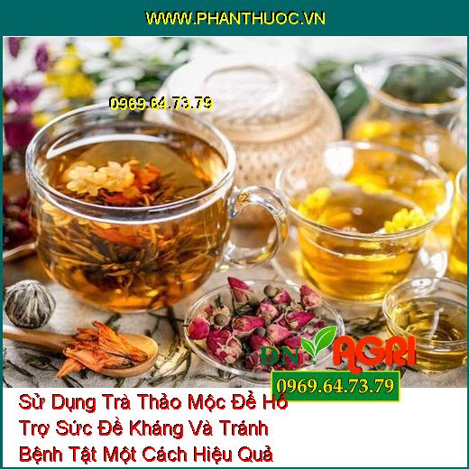 Sử Dụng Trà Thảo Mộc Để Hỗ Trợ Sức Đề Kháng Và Tránh Bệnh Tật Một Cách Hiệu Quả Nhất