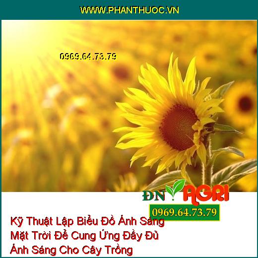 Kỹ Thuật Lập Biểu Đồ Ánh Sáng Mặt Trời Để Cung Ứng Đầy Đủ Ánh Sáng Cho Cây Trồng